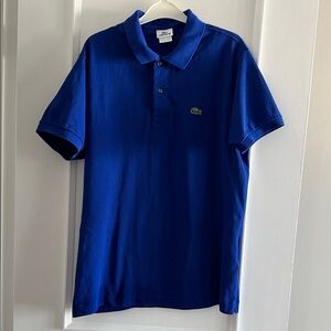 Lacoste Men's Polo Shirt in Rich Blue perfect condition